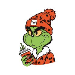 Grinch Boujee Cleveland Browns SVG