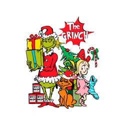 Funny The Grinch Characters Christmas SVG