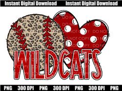 Wilcats PNG, Peace Love wildcats, wilcats Baseball, PNG, Baseball Fan, Shirt Design, Cricut, Sihouette, Sublimation, Spo
