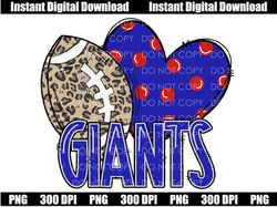Giants PNG, Peace Love Giancts Sublimation, Giants shirt design, team spirit png, Football png,