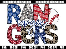 Rangers PNG, Rangers Baseball, Rangers fan, Rangers shirt design, Rangers sublimation design, baseball fan, Rangers Sequ