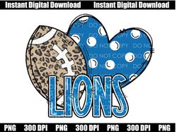 Lions PNG, Peace Lcs Sublimation, Lions shirt idea, team spirit png, Football png, Lions F