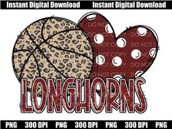 Longhorns PNG, Peace Love Longhorns, Longhorns Basketball, Longhorns Sublimation, Longhorns shirt design, Longhorns png,