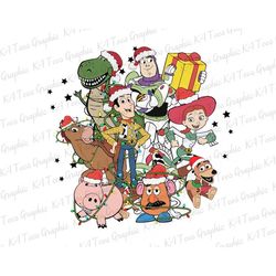 Merry Christrmas PNG, Christmas Friendship Png, Christmas Character Png, Christmas Lights Png, Xmas Holiday Png, Digital