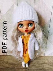 PDF crochet pattern clothes for doll for order 2 part