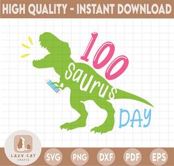 100 Days Saurus svg, Saurus png, 100th days Of School PNG, Dinosaur 100 days SVG