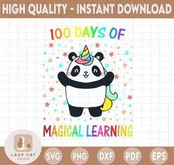 100 Days of magical learning svg, 100 days Unicorn svg,Unicorn svg,School Unicorn svg, School svg,100 days of schoo svg,