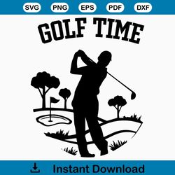 Golfing SVG, Golfer svg, Golf Ball svg, Golf Club svg, Golf Player svg, Golfing Cut Files, Cricut, Silhouette, Png