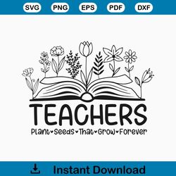 Helping Little Minds Grow SVG, Teachers Plant Seeds Svg, Best Teacher Svg, Teachers Cut Files, Cricut, Silhouette, Png,