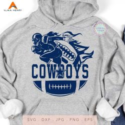 Dallas Cowboys Player Football SVG Digital Download