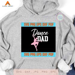 Dance Dad Svg, Fathers Day Svg, Dance Clipart Digital Download,svg cricut, silhouette svg files, cricut svg, silhouette