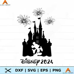 Disney 2024 Mickey Mouse And Magic Kingdom PNG