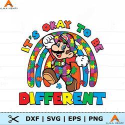 Its Okay To Be Different Super Mario PNG