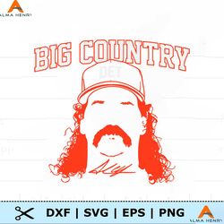 Andrew Chafin Big Country Detroit Tigers SVG