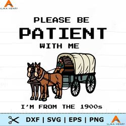 Please Be Patient With Me Meme SVG