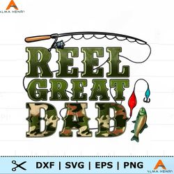 Western Reel Great Dad Fisher PNG