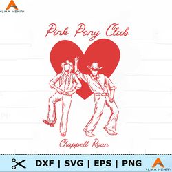 Chappell Roan Pink Pony Club Olivia Rodrigo Tour SVG