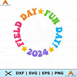 Field Day Fun Day 2024 Outside Activities PNG file