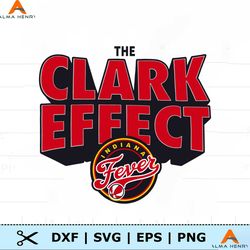 The Clark Effect Indiana Fever SVG