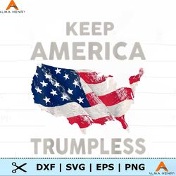 Keep America Trumpless Flag PNG
