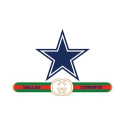 Dallas Cowboys Gucci Logo Svg Digital Download