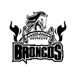 Broncos Football Svg Cricut Digital Download