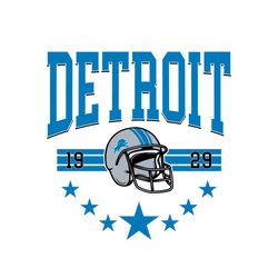 Football Detroit 1929 Svg Cricut Digital Download