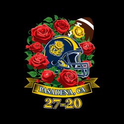 Michigan Rose Bowl 2024 Svg Cricut Digital Download