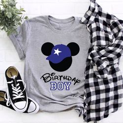 Disney Birthday Boy Shirt, Birthday Shirt Disney, Birthday Shirt For Men, Disney Birthday, Mickey Birthday, Birthday Men
