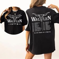 Morgan Wallen Tour 2024 Shirt/ Morgan Wallen One Night At A Time Tour, Country Music Shirt, Cowboy Morgan Wallen Shirt,