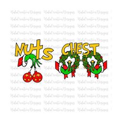 Bundle Chest Nuts PNG, Christmas Couple Shirts, Merry Christmas Png, Funny Christmas Png, Christmas Movies, Matching Shi