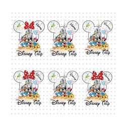 Bundle Family Trip 2024 PNG, Family Vacation Png, Custom Name Png, Vacay Mode Png, Magical Kingdom Png, Magical Castle,