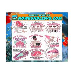 Skeleton Valentine png bundle,  Valentine Club bundle PNG ,Valentine_s Day svg, File Cut , Digital Download, Instant Dow
