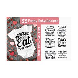 funny baby quotes svg bundle,newborn sayings,toddler cut files,kid tshirt clipart,svg cut files for cricut and silhouett