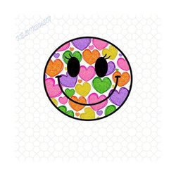 Valentines Smiley Faces Png, Valentines Day Love Smile Png, Valentine Vibes Png, Retro Valentine Png, Happy Valentines D
