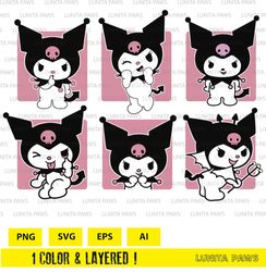 14 Designs Kawaii Kit-ty Svg Bundle, Retro Valentine's , Kitty Png, Love Kitty, Happy Valentine's, Kitty With Heart, Kit