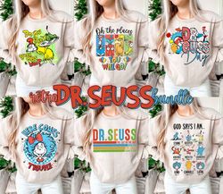 Checkered Dr Suess Png Bundle, Across America Day png, Suess Png, Teacher Life PNG, Dr Suess sublimation, Dr. Suess Bund