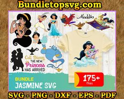 175 Jasmine Svg Bundle, Disney Svg, Aladin Svg