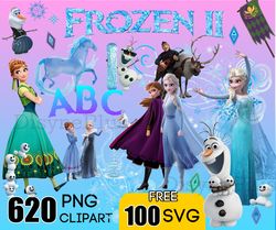 Frozen Elsa And Anna Bundle PNG