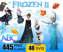 400 Frozen Disney Movie Bundle PNG