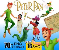 Peter Pan In Neverland Bundle PNG