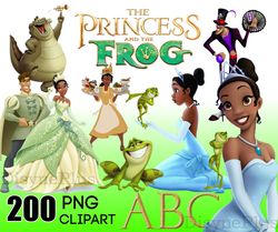 The Princess And The Frog Bundle PNG