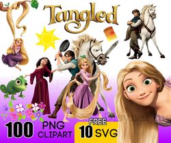 Tangled Princess Disney Bundle PNG