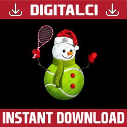 PNG ONLY Merry Christmas Tennis Ugly Christmas Png, Game Ball Tree Png, Christmas Png, Digital Download