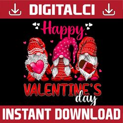 Valentine Gnomes Png, I Gnome You Png, Happy Valentines Day Png, Gnome Valentine Png, Valentine Gnome Png sublimation