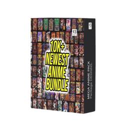 Mega Designs bundle 10,000 ,Anime, And Logo Styles Featuring Premium Content 2024