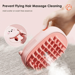 cat dog steamy brush 3 in 1 electric spray cat hair brushes for pet grooming massage comb cat dog hair removal combs sup