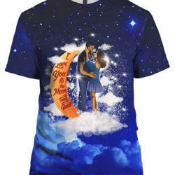 I Love You To The Moon And Back T-shirt, African T-shirt For Men Women