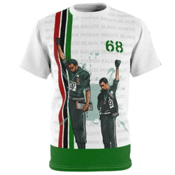 1968 Olympics RBG Tee, African T-shirt For Men Women