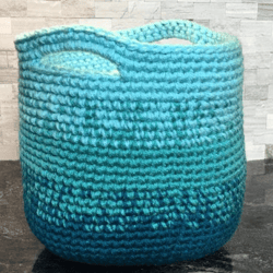 Crafting Delight: Crochet Your Own Cutie Utility Basket with This Graphic Pattern